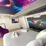 Espace-jacuzzi-cinema-nintendo Switch Apartman Roubaix