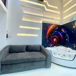 Espace-jacuzzi-cinema-nintendo Switch Apartman Roubaix