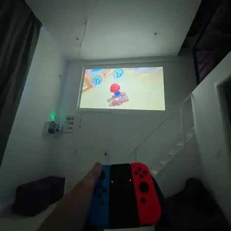 Capsule Espace-jacuzzi-cinema-nintendo Switch Appartement Roubaix