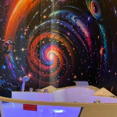 Espace-jacuzzi-cinema-nintendo Switch Apartman Roubaix